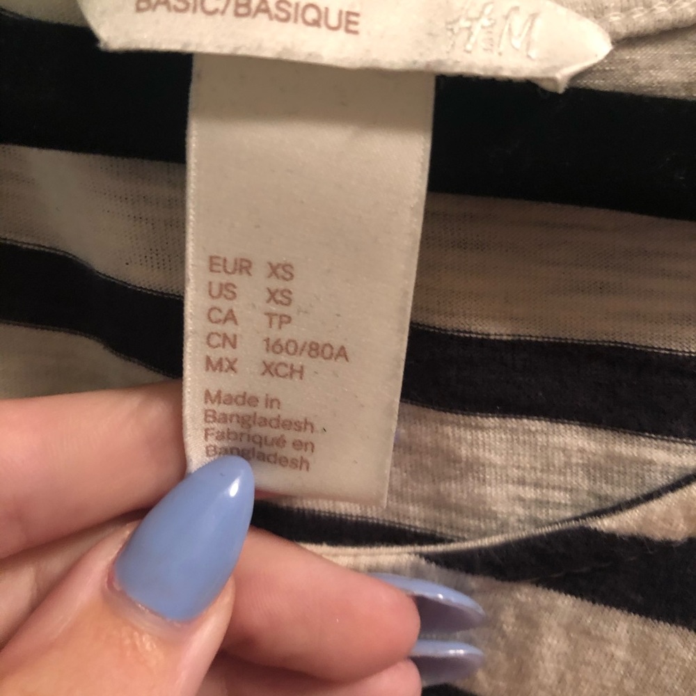 Casual striped dress